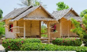 Desain Dinding Bambu Modern yang Tetap Mempertahankan Nuansa Tradisional