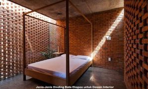 Jenis-Jenis Dinding Bata Ekspos untuk Desain Interior
