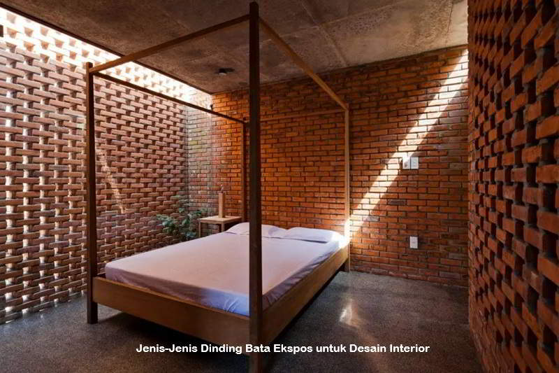Jenis-Jenis Dinding Bata Ekspos untuk Desain Interior