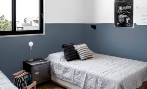 Inspirasi Kombinasi Cat Kamar Tidur 2 Warna Bantu Istirahat Lebih Nyenyak