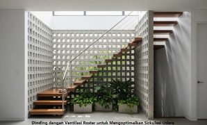 Dinding dengan Ventilasi Roster untuk Mengoptimalkan Sirkulasi Udara Dinding dengan Ventilasi Roster untuk Mengoptimalkan Sirkulasi Udara