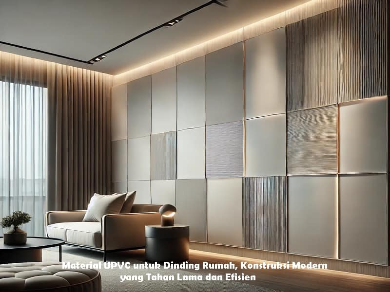 Material UPVC untuk Dinding Rumah, Konstruksi Modern yang Tahan Lama dan Efisien