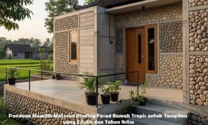 Panduan Memilih Material Dinding Fasad Rumah Tropis untuk Tampilan yang Estetis dan Tahan Iklim Panduan Memilih Material Dinding Fasad Rumah Tropis untuk Tampilan yang Estetis dan Tahan Iklim